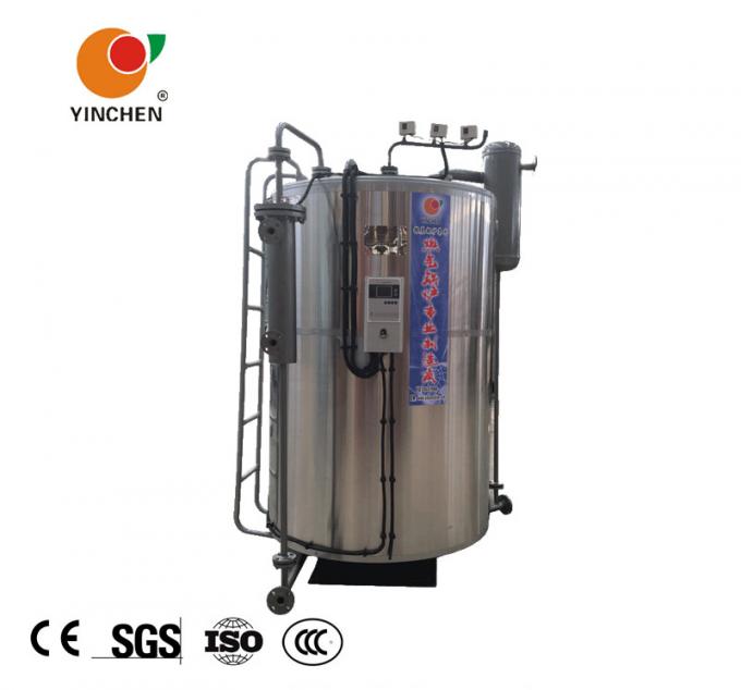 Caldaia a vapore a petrolio del gas combustibile verticale di Yinchen LSS 500kg 1000kg 2000kg 4000kg