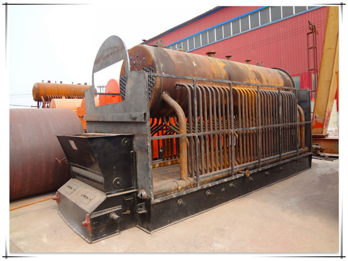 Caldaia a vapore di legno della pallina del carbone della metropolitana del fuoco e dell'acqua di serie di Yinchen DZH per industria tessile